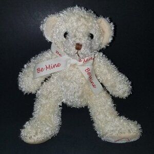Be Mine White Teddy Bear Plush Target Valentine's Day 6" Stuffed Animal Toy Gift